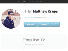 Tablet Screenshot of krager.org